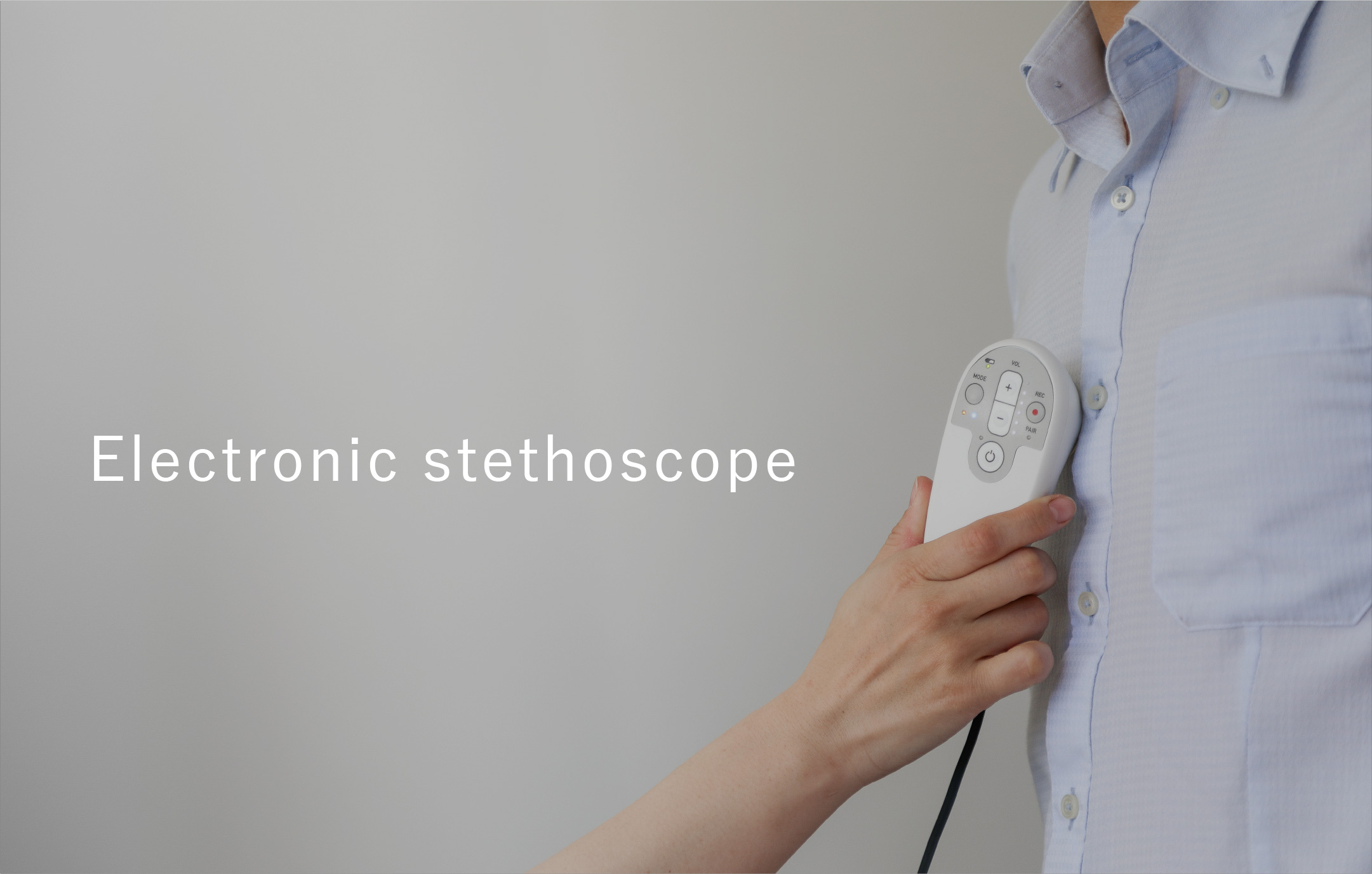 Electronic stethoscope